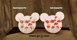 Soft Enamel Pins VS Hard Enamel Pins