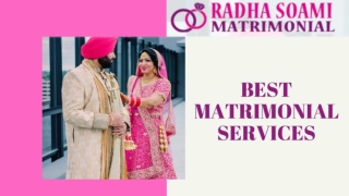 Radha Soami Matrimonial