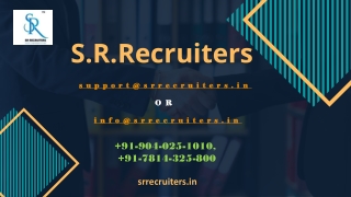 Recruitment services in India