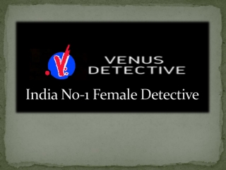 India No-1 Female Detective - Detective Review