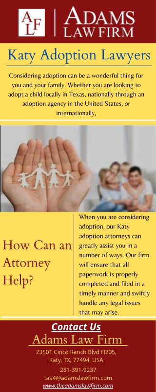 Katy Adoption Attorney