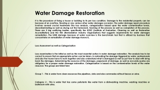 Water Damage Restoration In Rockford IL