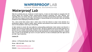 Waterproof Lab