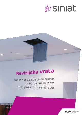 Revizijska Vrata Katalog Siniat HR