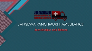 Book Magnificent Cardiac Ambulance Service in Jamshedpur or Bokaro