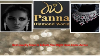 Best Jewelry Store in Kolkata You Might Have Come Across