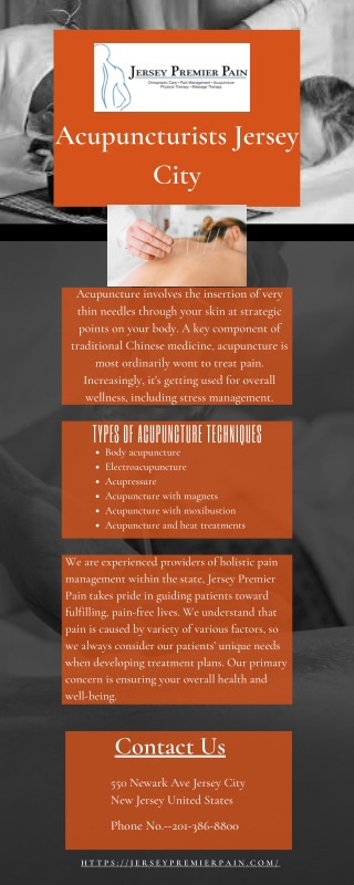 Acupuncturists Jersey City