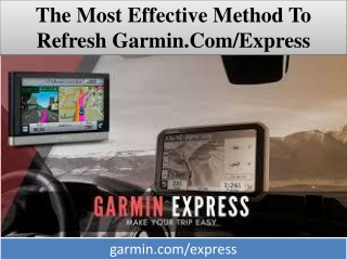 How much does it cost to Update Garmin GPS
