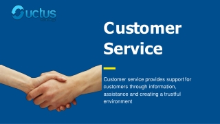 Customer Support Service and care provider