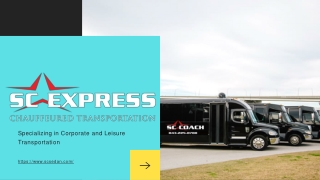 SC Express Charleston - Best Transportation Service in USA