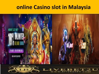 Online Casino Slot in malaysia