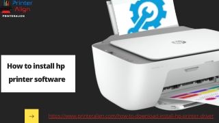 How to install hp printer software|hp printer drivers