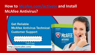 McAfee.com/Activate - Download, Install &amp; Activate McAfee Retail Card