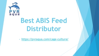 Best ABIS Feed Distributor