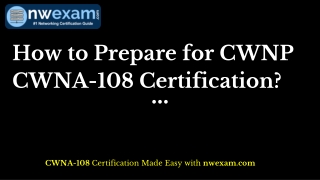 Latest CWNP CWNA-108 Certification Exam Practice Test | CWNA-108 Syllabus