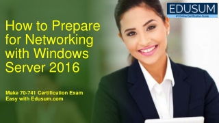 Latest Questions Answers and Exam Tips for Microsoft 70-741 Certification [PDF]