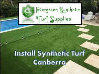 Install Synthetic Turf Canberra