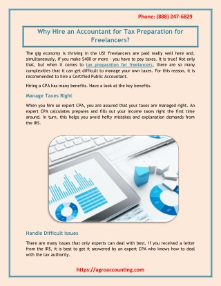 Why Hire an Accountant for Tax Preparation for Freelancers?