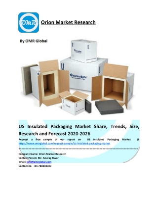 US Insulated Packaging Market Growth, Size, Share, Industry Report and Forecast to 2026