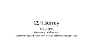CSH Surrey