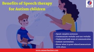 Speech therapy for Autism children | Speech Therapy in Bangalore for Autism Child