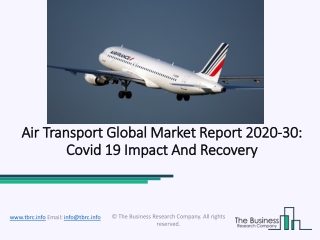 (2020-2030) Air Transport Market Size, Share, Growth And Trends