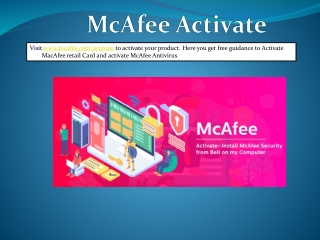 Mcafee.com/activate – Enter your activation code – Download McAfee