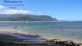 Kauai Vacation Homes Rentals