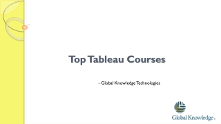 Top Tableau Courses