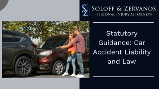 Statutory Guidance: Car Accident Liability and Law