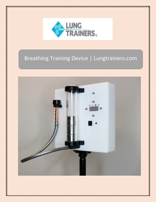 Breathing Training Device | Lungtrainers.com