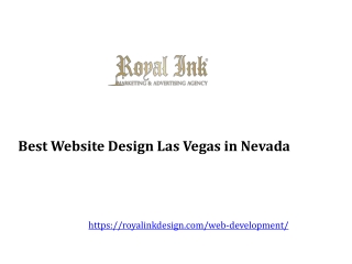 Website Design Las Vegas in Nevada