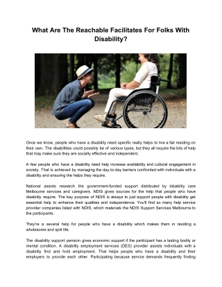 NDIS Disability Service Provider Melbourne