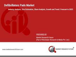 Defibrillators Pads Market Analysis, Growth Drivers, Opportunity Analysis, Trends | Forecast – 2023