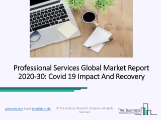 Professional Services Market Key Players, Competitive Growth Analysis Forecast to 2023
