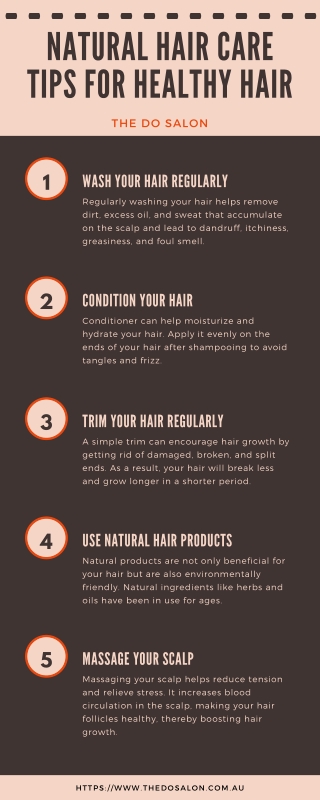 Natural Hair Care Tips For Healthy Hair