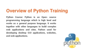 Python Course in Delhi