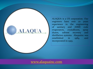 Evaporators  | alaquainc