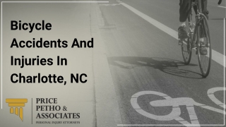 Bicycle Accidents And Injuries In Charlotte, NC