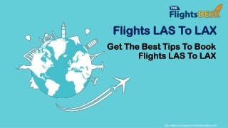 Flights LAS To LAX