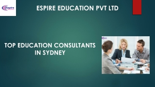 Top Education Consultants in Sydney