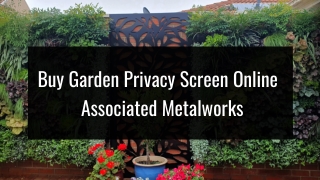 Buy Garden Privacy Screen Online