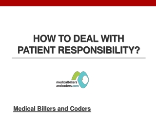 How to Deal with Patient Responsibility?