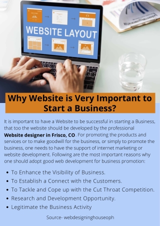 Why Website is Very Important to Start a Business?