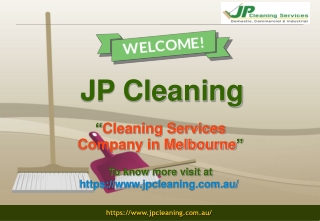 Best Cleaning Services Company in Melbourne