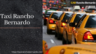 Taxi Rancho Bernardo