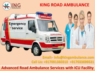 Life Savior Ambulance Service in Kankarbagh and Danapur Patna by King