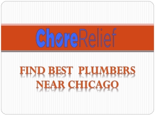 Find Best  Plumbers Near Chicago