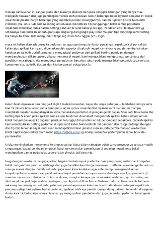 Apakah Agen Judi Bola Resmi Terpercaya Kadang Mendatangkan Anda Merasa Berhasil?