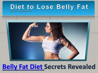 Belly Fat Diet